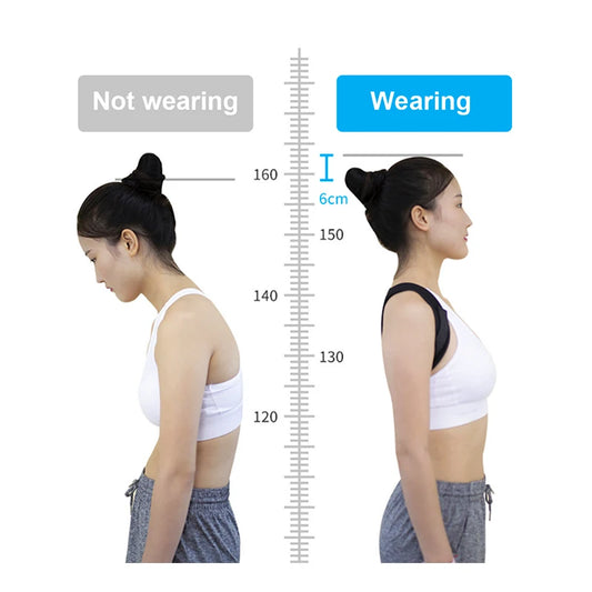 1pcs Back Posture Correction Belt Hunchback Corrector Adult Men and Women Sitting Posture Correction Belt Shoulder Straight Back