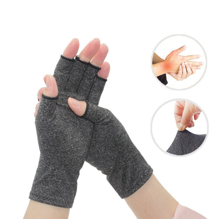 WorthWhile 1 Pair Compression Arthritis Gloves Wrist Support Cotton Joint Pain Relief Hand Brace Women Men Therapy Wristband