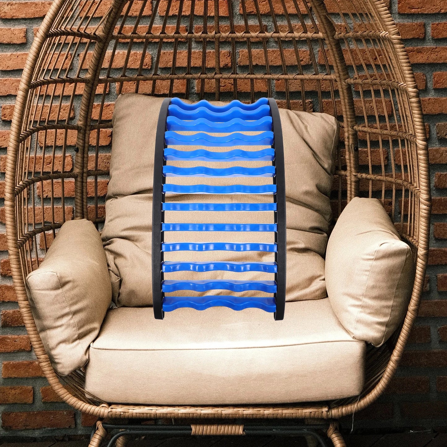 Back Stretcher Corrector Lumbar Support Device Ergonomic Design Lightweight Portable Spine Pain Relax Posture Stretch Muscles