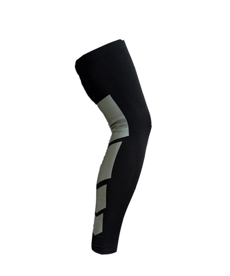 1PCS Pro Sports Silicone Antiskid Long Knee Support Brace Pad Protector Basketball Leg Sleeve Kneepad 5 Colors