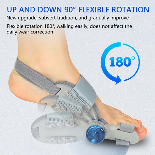 Bunion Corrector Women Hallux Valgus Toe Corrector Rotatable Toe Straightener Adjustable Thumb Valgus Corrector Men