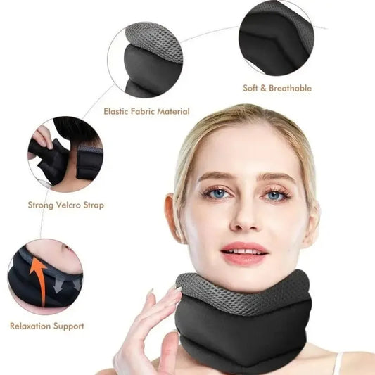 1PCS Cervical Protection Bracket Soft Foam Cervicorrect Neck Brace Adjustable Support Tool Correcting Forward Head Posture