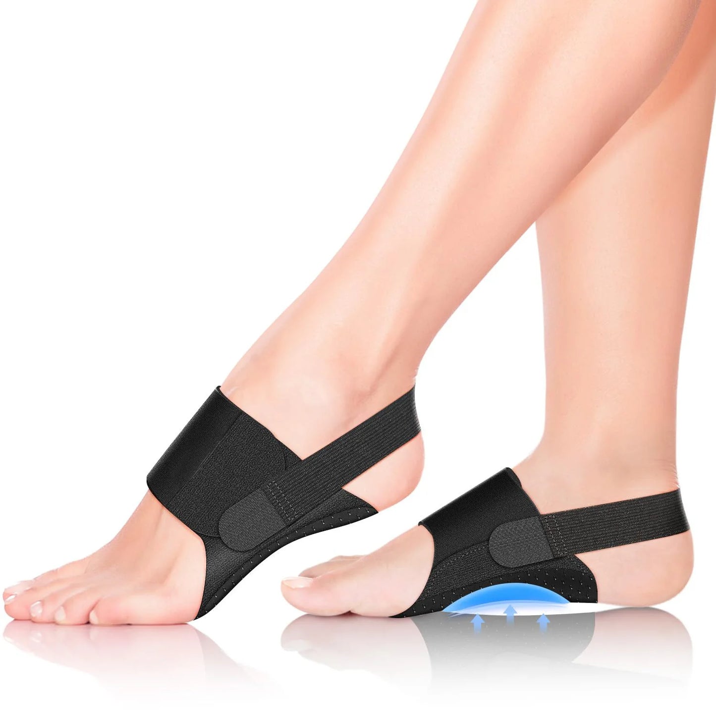 1 Pair Professional Orthopedic Arch Support Foot Pad For Men Women Flat Feet Flat Feet Corrector Insole For Fasciiti Cushion