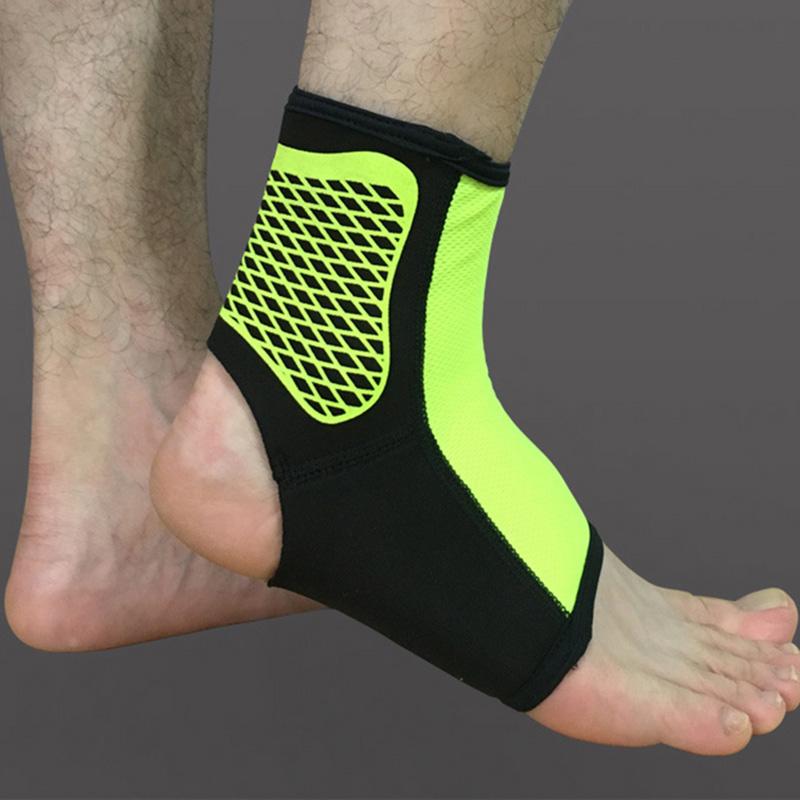 1PCS Sports Ankle Support  Pads Elastic Brace Guard Foot  Protector Wrap For Bicycle Football Taekwondo Basketball