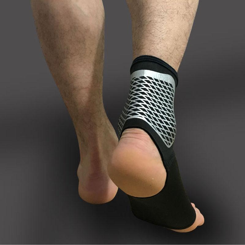 Aolikes 1Pcs Sport Ankle Support Elastic High Protect Sports  Equipment Safety Running Basketball  Brace