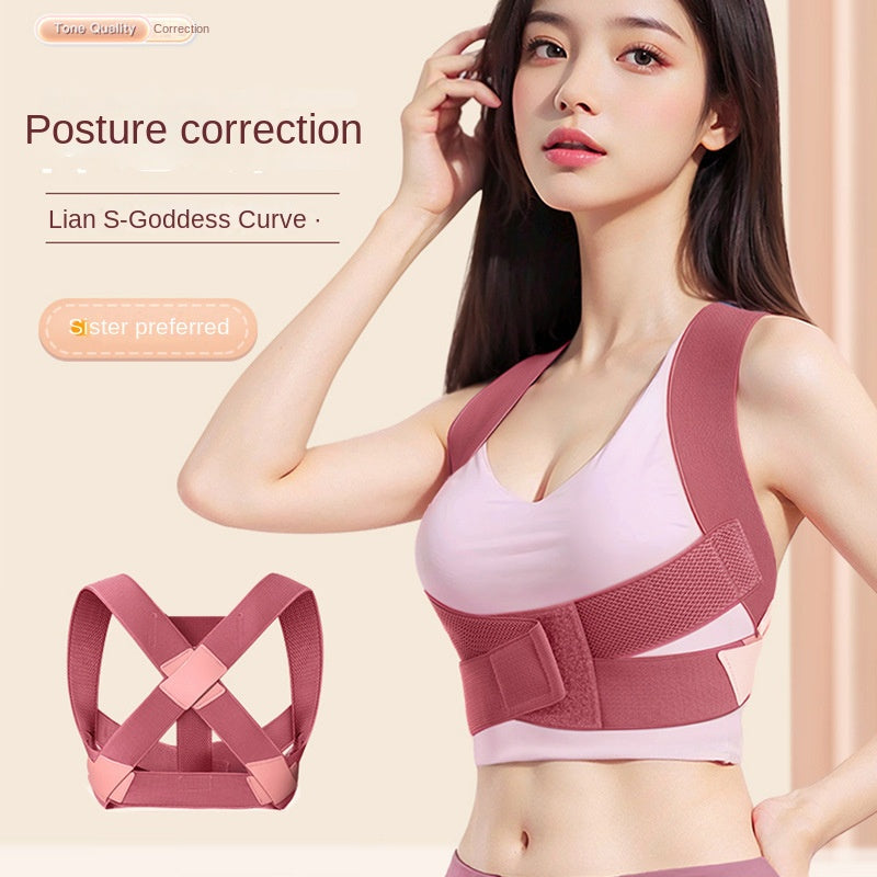 Scientifically Designed Posture Corrector Belt for Women Invisible Posture Correction Belt to Treat and Prevent Hunchback