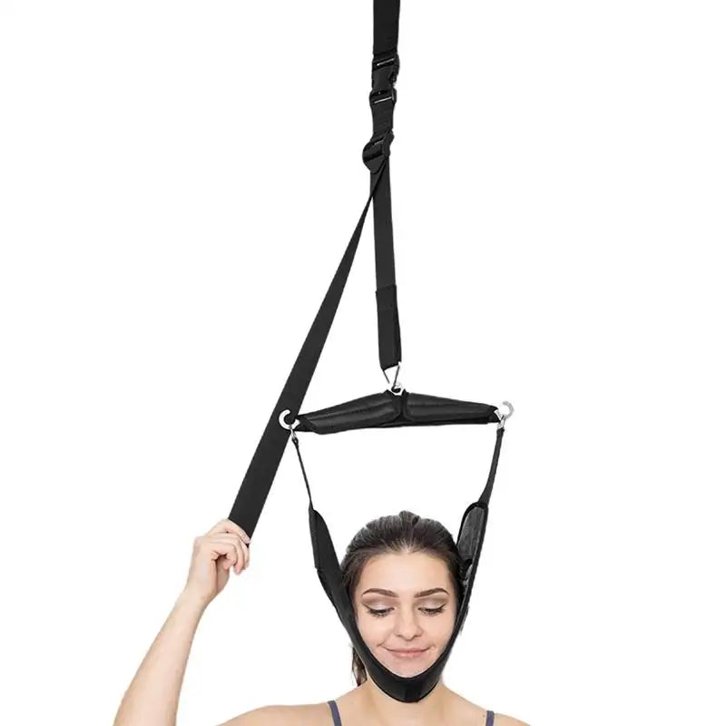 Traction for Neck Neck Stretcher Neck Traction Device Neck Traction Corrector Over The Door Spine Stretching Kit for Men Women