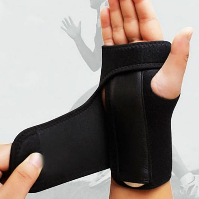 1pc Useful Splint Sprains Arthritis Band Belt Carpal Tunnel Hand Wrist Support Brace Solid