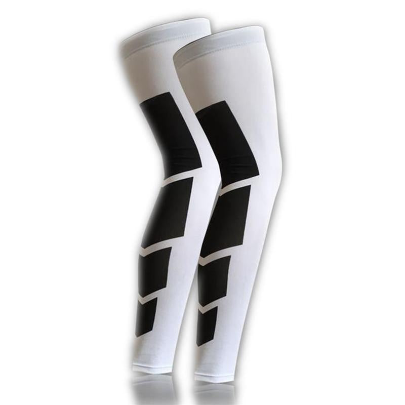 1PCS Pro Sports Silicone Antiskid Long Knee Support Brace Pad Protector Basketball Leg Sleeve Kneepad 5 Colors