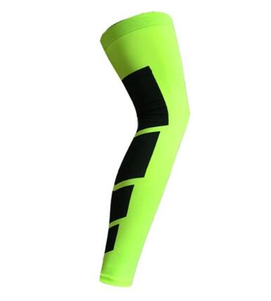 1PCS Pro Sports Silicone Antiskid Long Knee Support Brace Pad Protector Basketball Leg Sleeve Kneepad 5 Colors