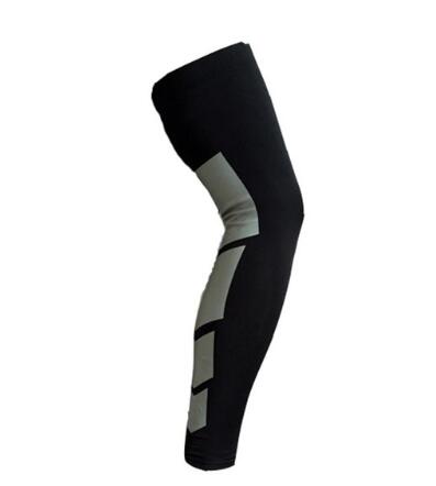 1PCS Pro Sports Silicone Antiskid Long Knee Support Brace Pad Protector Basketball Leg Sleeve Kneepad 5 Colors