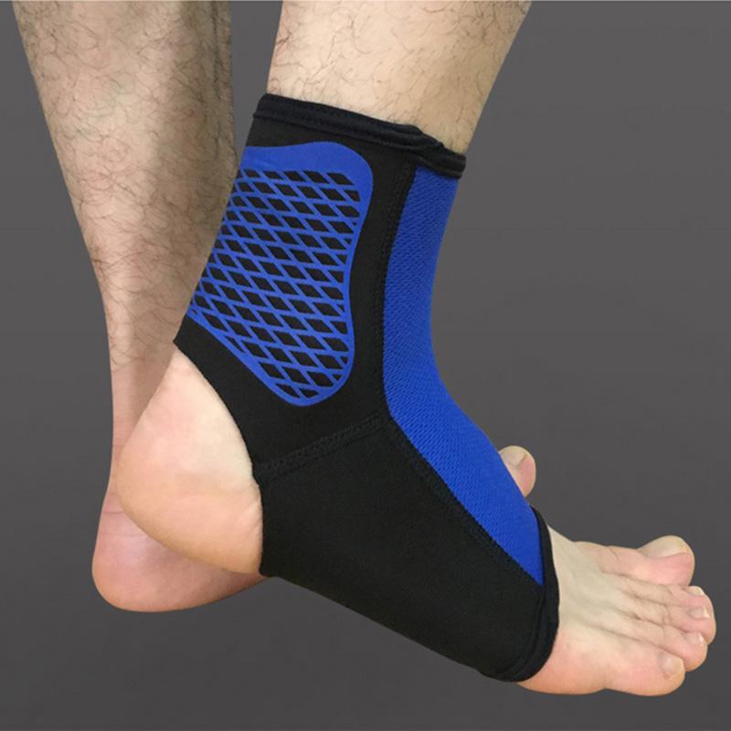 1PCS Sports Ankle Support  Pads Elastic Brace Guard Foot  Protector Wrap For Bicycle Football Taekwondo Basketball