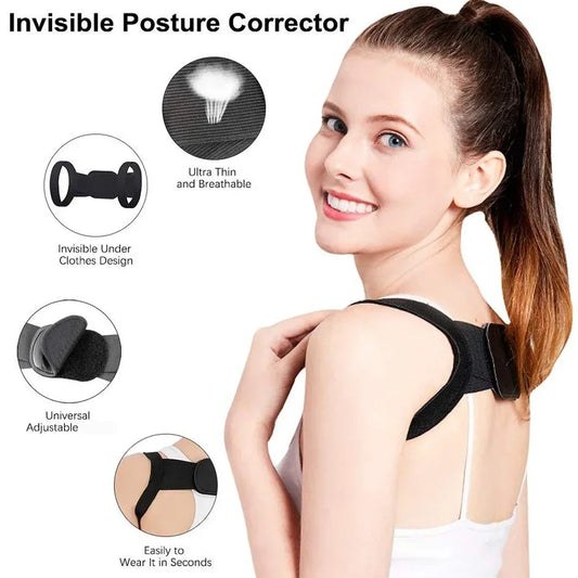 1Pcs Back Posture Corrector Stealth Camelback Support Posture Corrector for Men and Women Corrector De Postura De Espalda